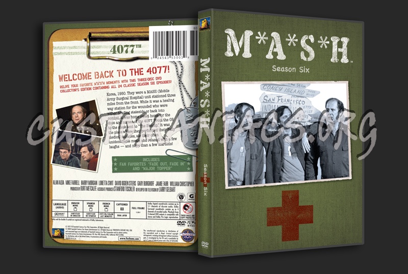 Mash Season 6 dvd cover