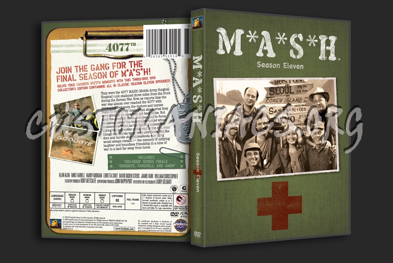 Mash Season 11 dvd cover