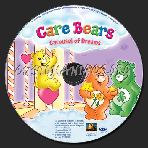 Care Bears Carousel of Dreams dvd label