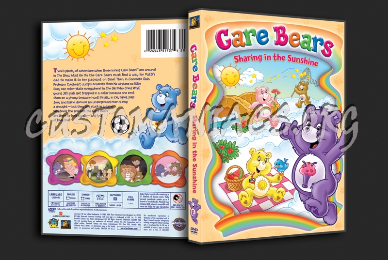 Care Bears Sharing in the Sunshine dvd cover