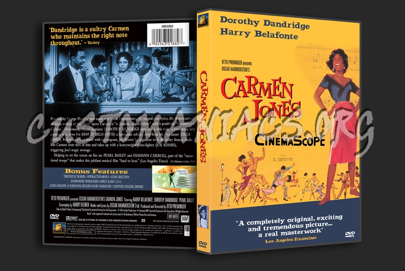 Carmen Jones dvd cover