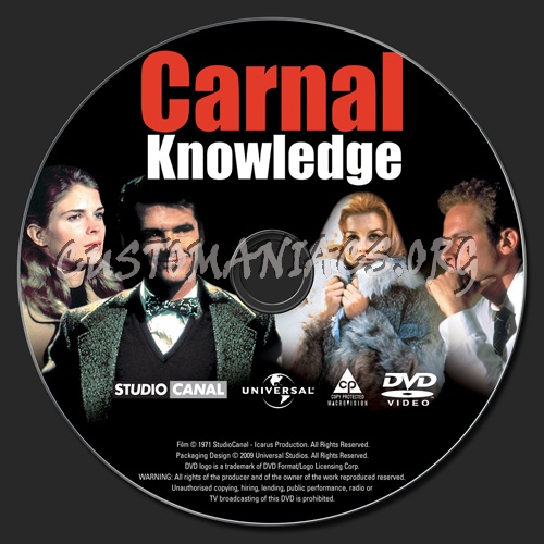 Carnal Knowledge dvd label