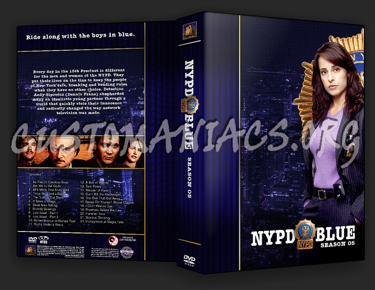 NYPD Blue - TV Collection dvd cover