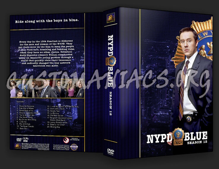 NYPD Blue - TV Collection dvd cover