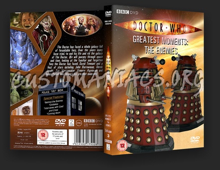 Doctor Who Greatest Moments : The Enemies dvd cover