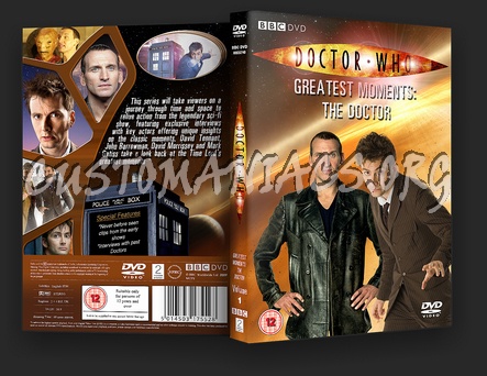 Doctor Who Greatest Moments : The Doctor dvd cover