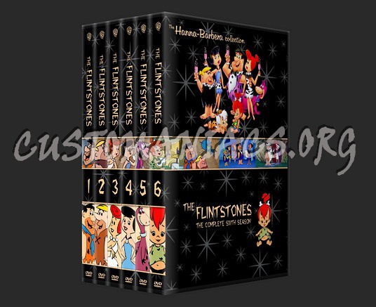 The Flintstones Season 1-6 dvd cover