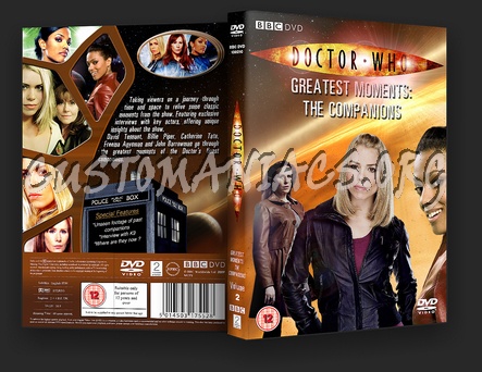 Doctor Who Greatest Moments : The Companions dvd cover