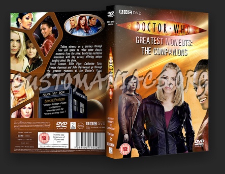 Doctor Who Greatest Moments : The Companions dvd cover