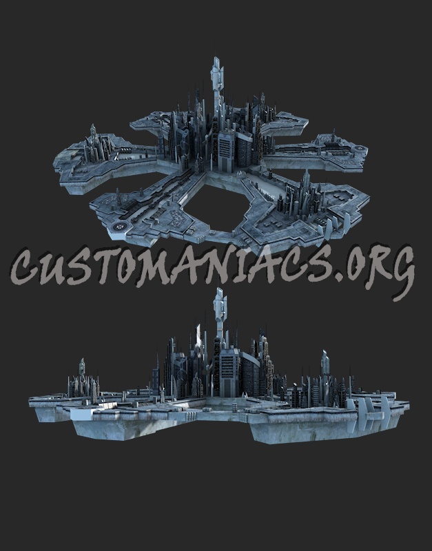 Stargate Atlantis City Renders 
