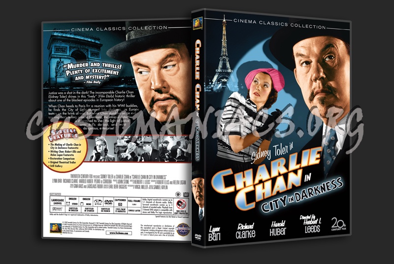 Charlie Chan in City in Darkness dvd cover