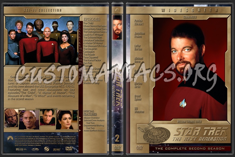 Star Trek The Next Generation dvd cover