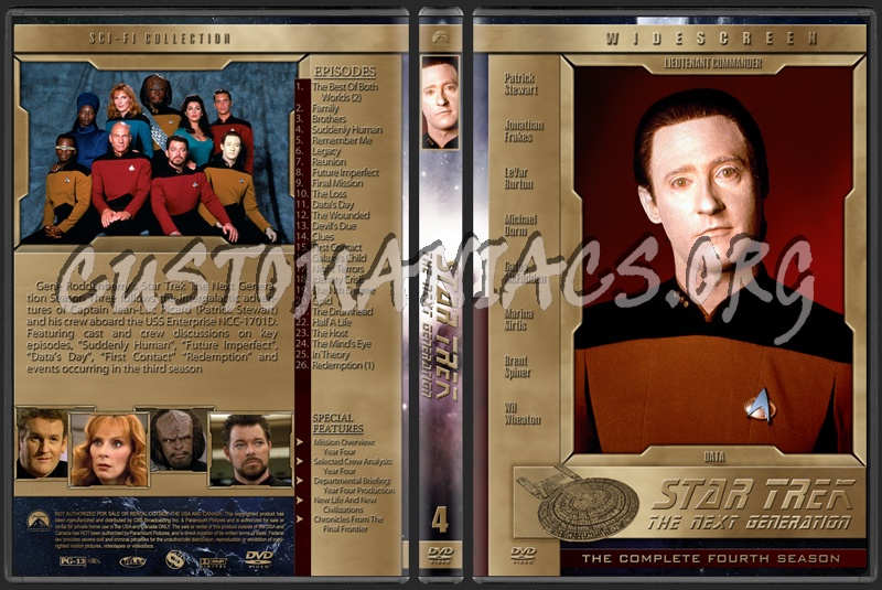 Star Trek The Next Generation dvd cover
