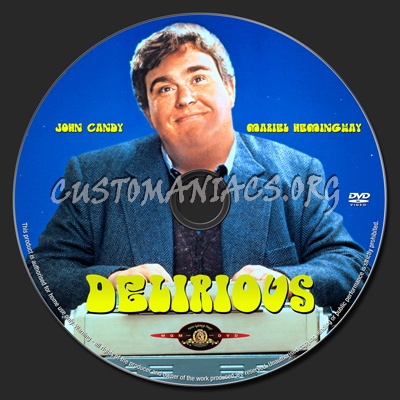 Delirious dvd label