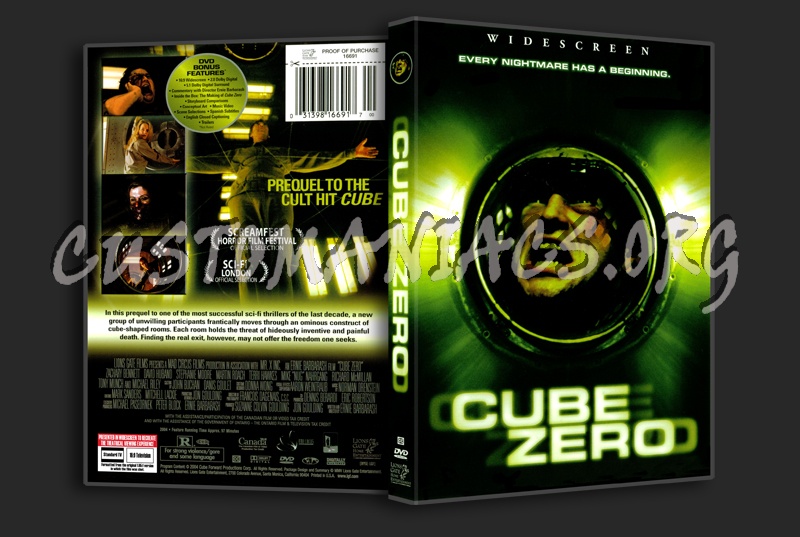 Cube Zero dvd cover