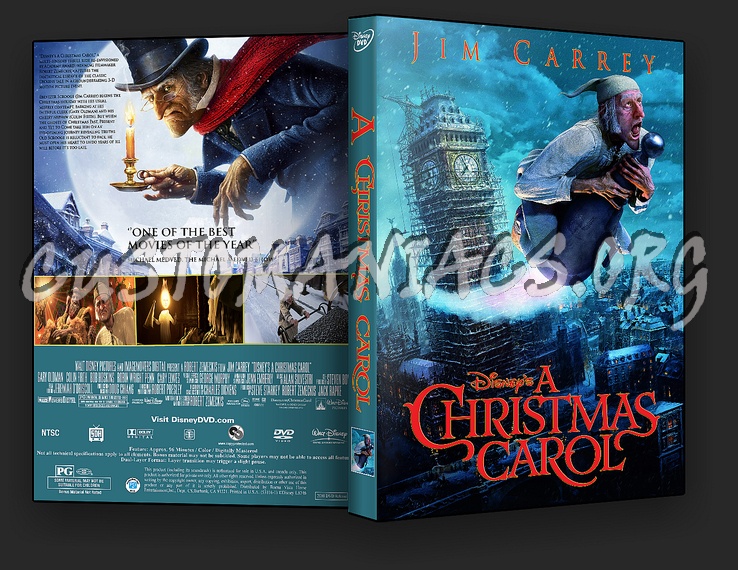 A Christmas Carol dvd cover