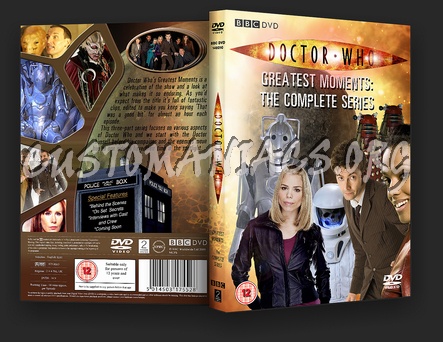 Doctor Who Greatest Moments Complete dvd cover
