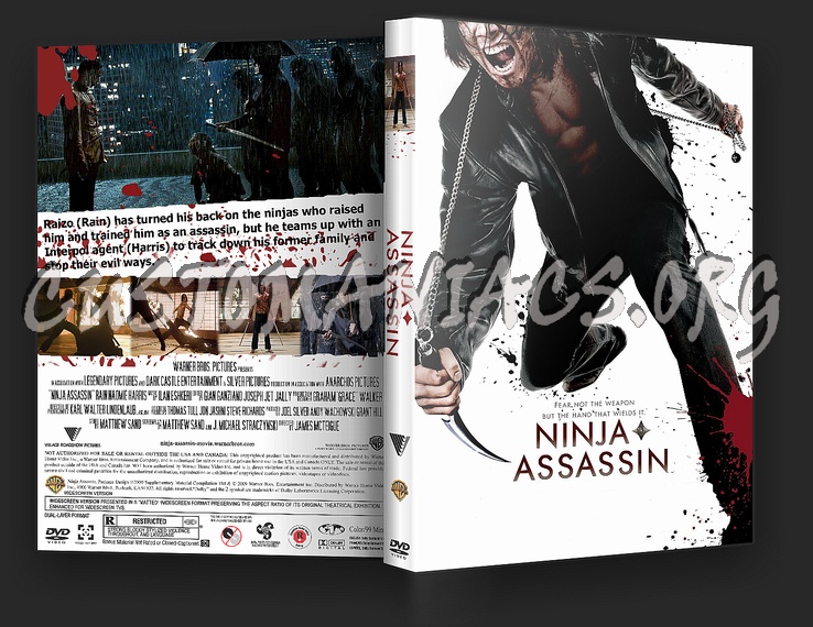 Ninja Assassin dvd cover