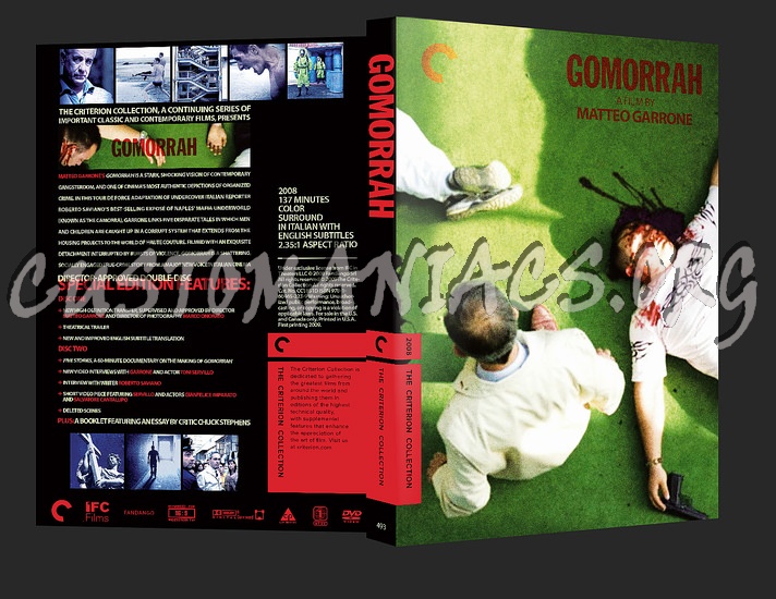 493 - Gomorrah dvd cover