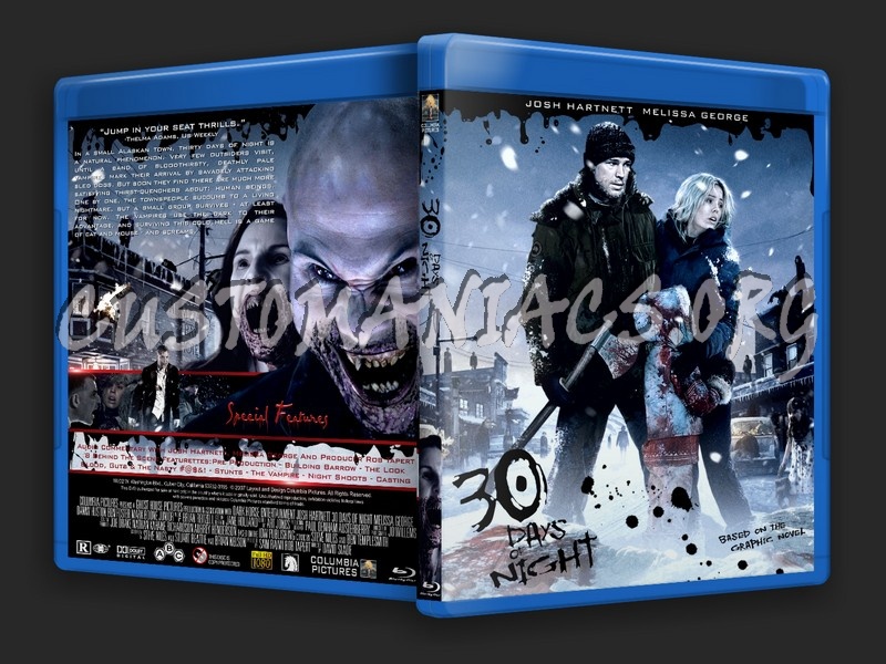 30 Days of Night blu-ray cover