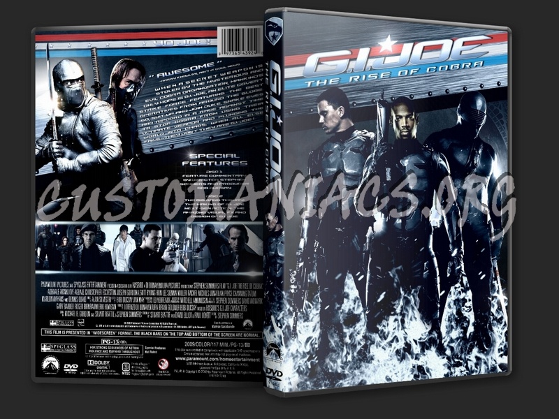 G.I. Joe Rise of Cobra dvd cover