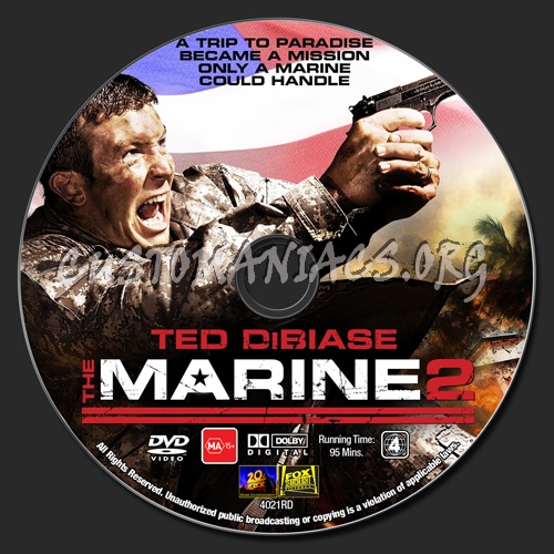 The Marine 2 dvd label