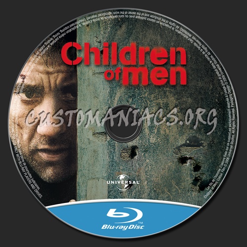 Children of Men blu-ray label