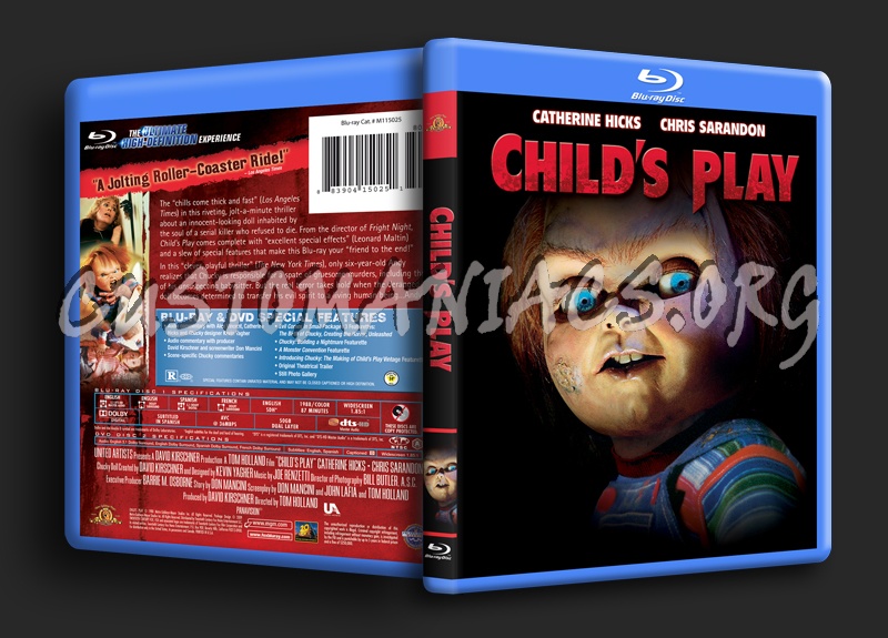 Child's Play blu-ray cover