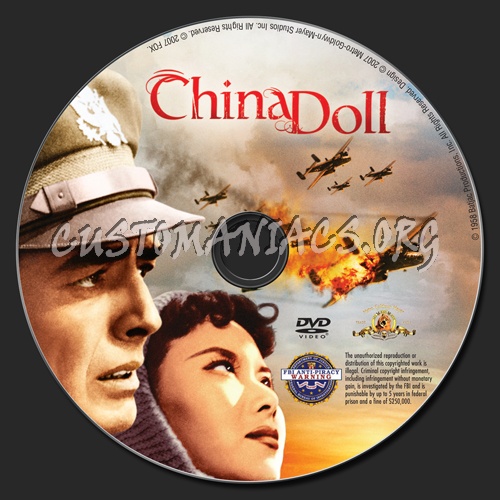 China Doll dvd label