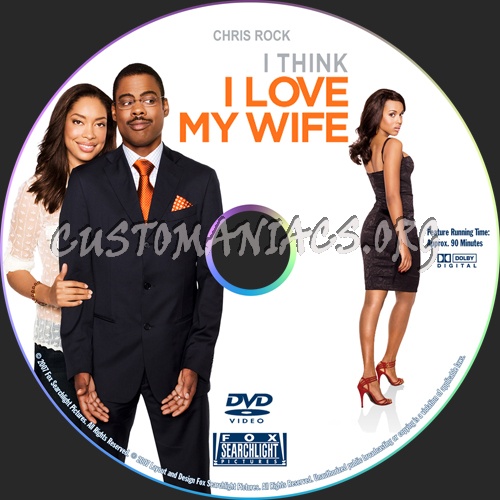 I Think I Love My Wife dvd label