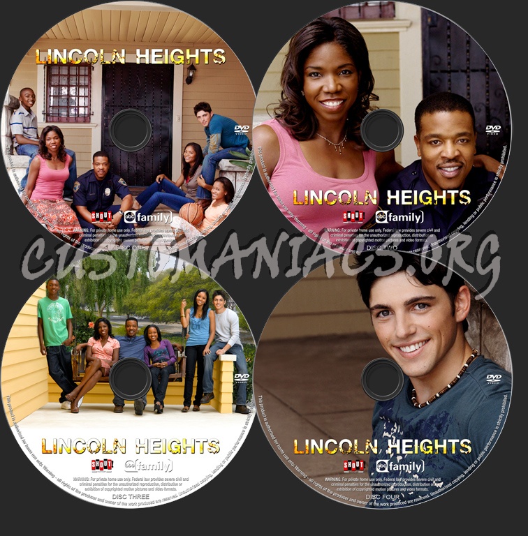 Lincoln Heights Season 1 dvd label