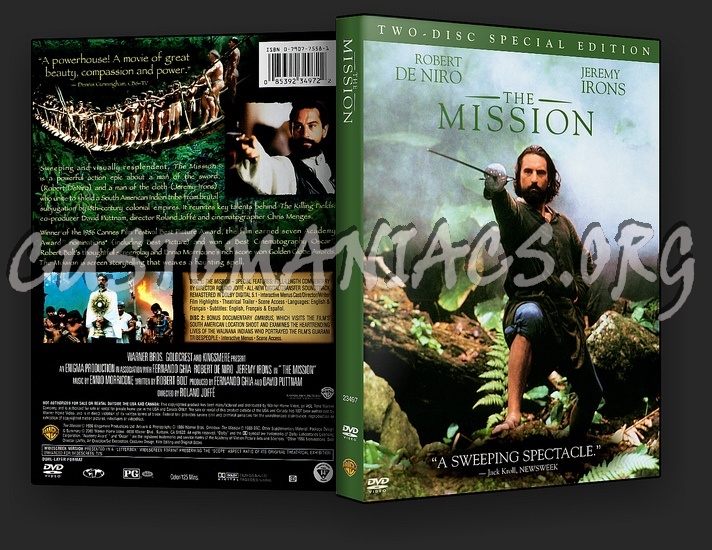 The Mission dvd cover