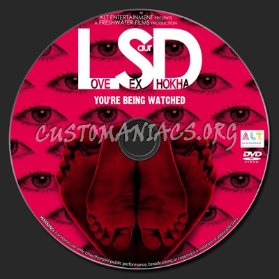LSD (Love Sex Dhokha) dvd label