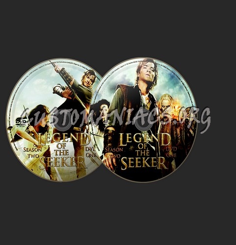 Legend of the Seeker - Season 02 - dvd label