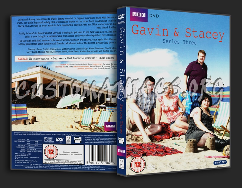 Gavin & Stacey Series 3 dvd cover