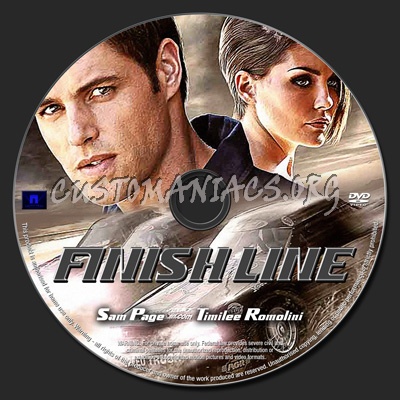 Finish Line dvd label