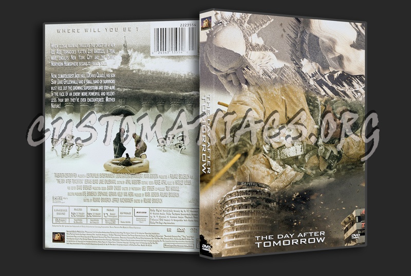 The Day After Tomorrow dvd cover
