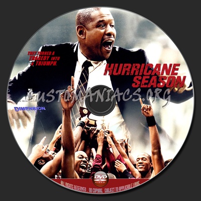 Hurricane Season dvd label