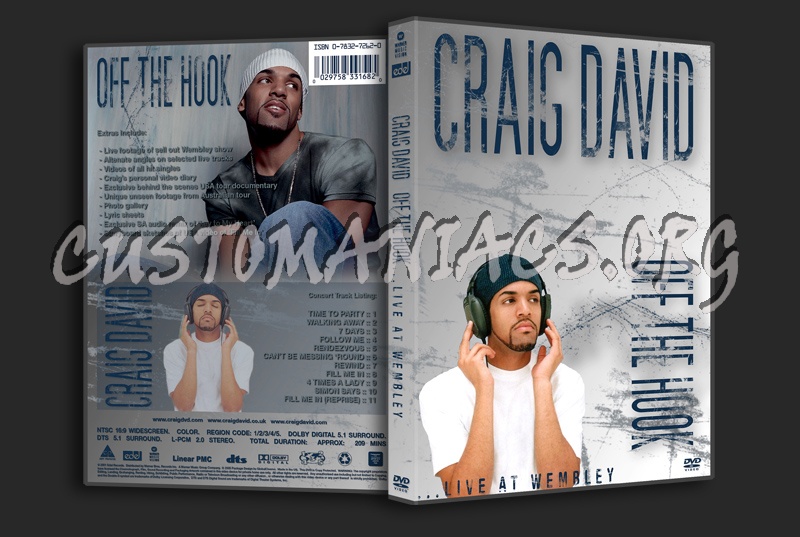 Craig David off the Hook Live at Wembley dvd cover