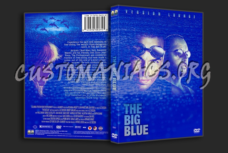 The Big Blue dvd cover