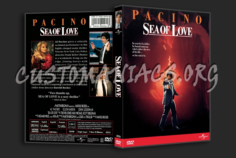 Sea Of Love dvd cover