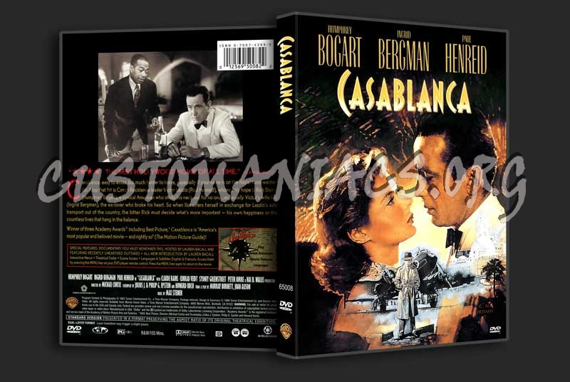 Casablanca dvd cover