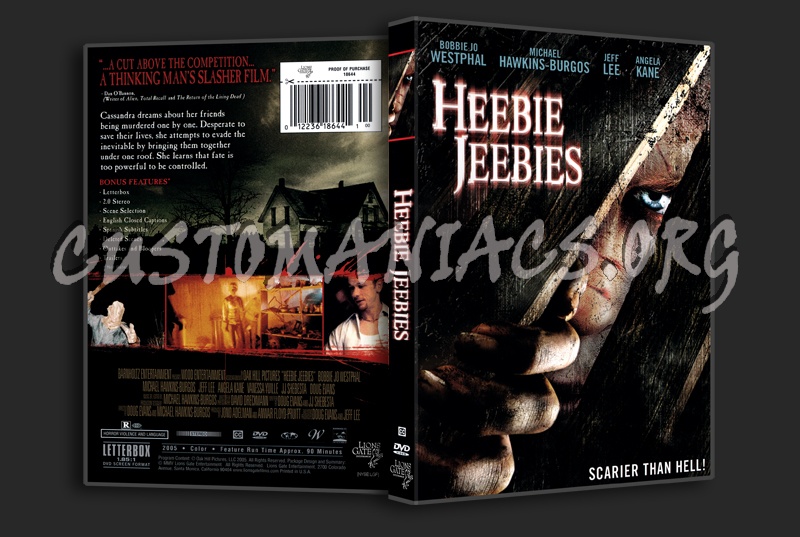 Heebie Jeebies dvd cover