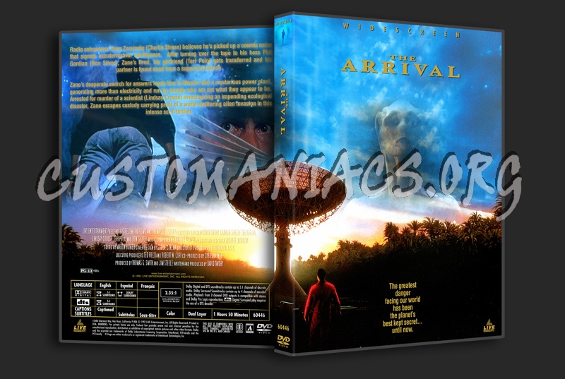The Arrival dvd cover