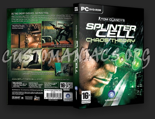 Splinter Cell chaos thedry UK dvd cover