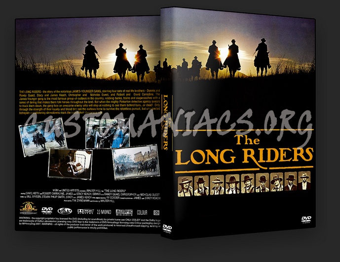 The Long Riders dvd cover