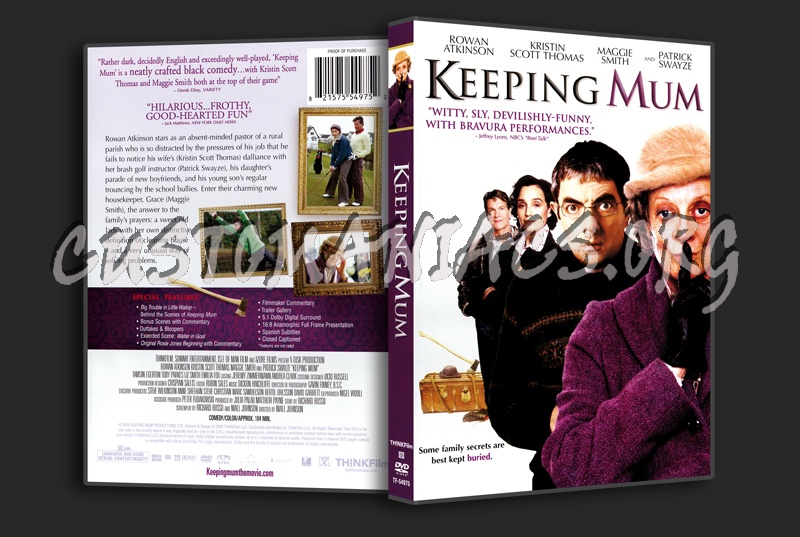Keeping Mum dvd cover