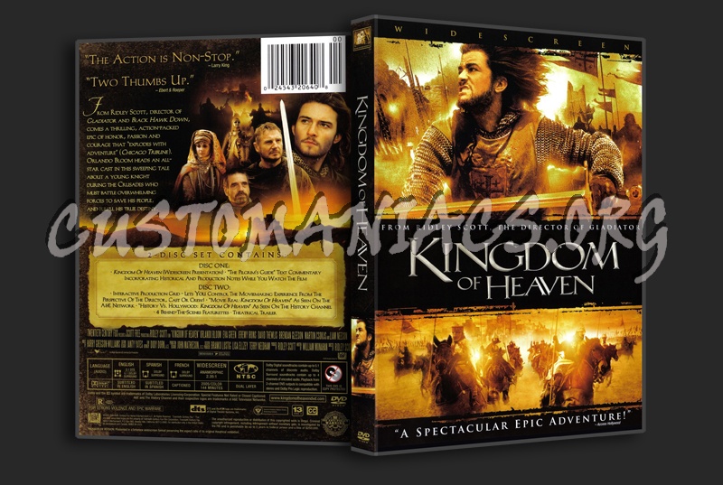 Kingdom Of Heaven dvd cover