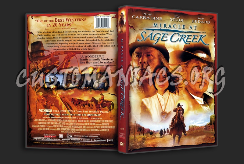 Miracle At Sage Creek dvd cover