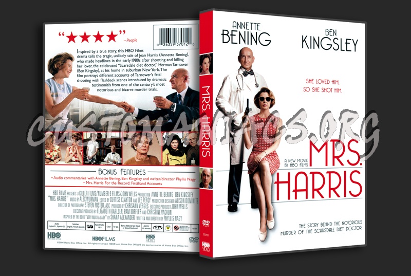 Mrs. Harris dvd cover